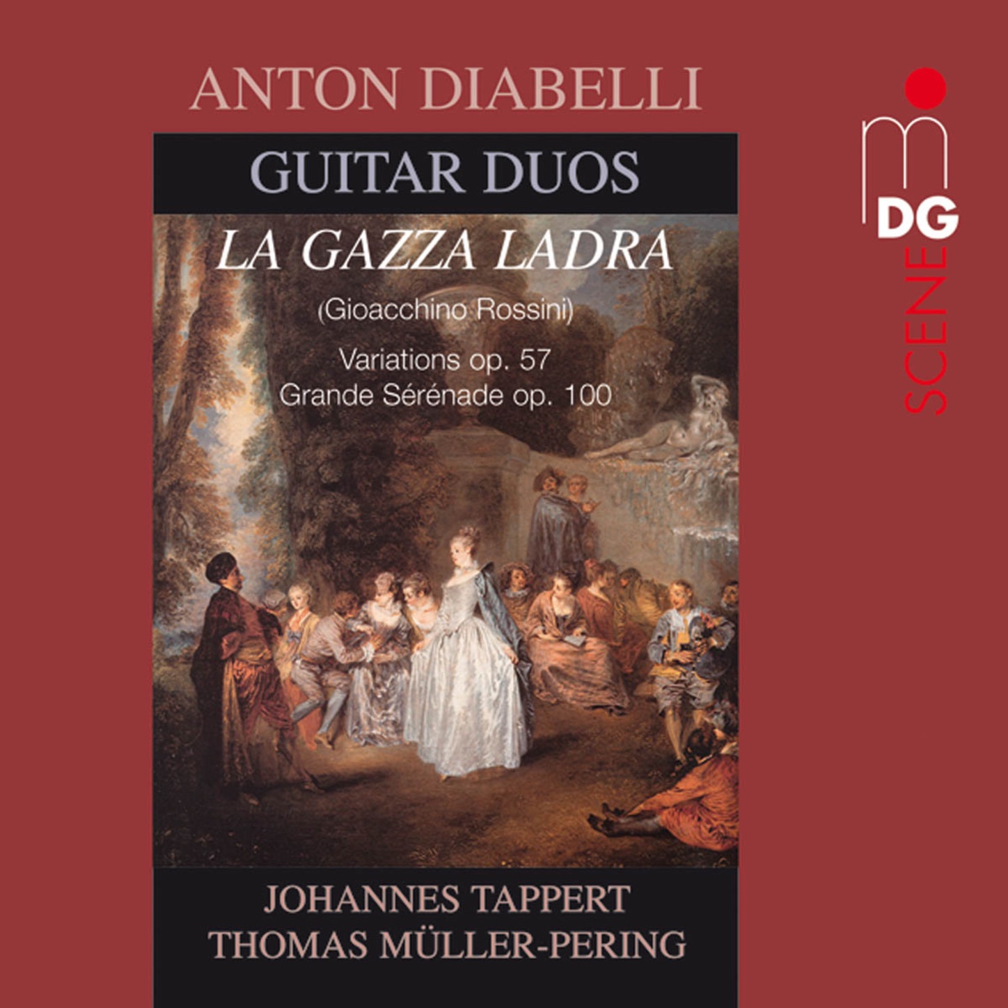Diabelli: Guitar Duos, La Gazza Ladra album cover