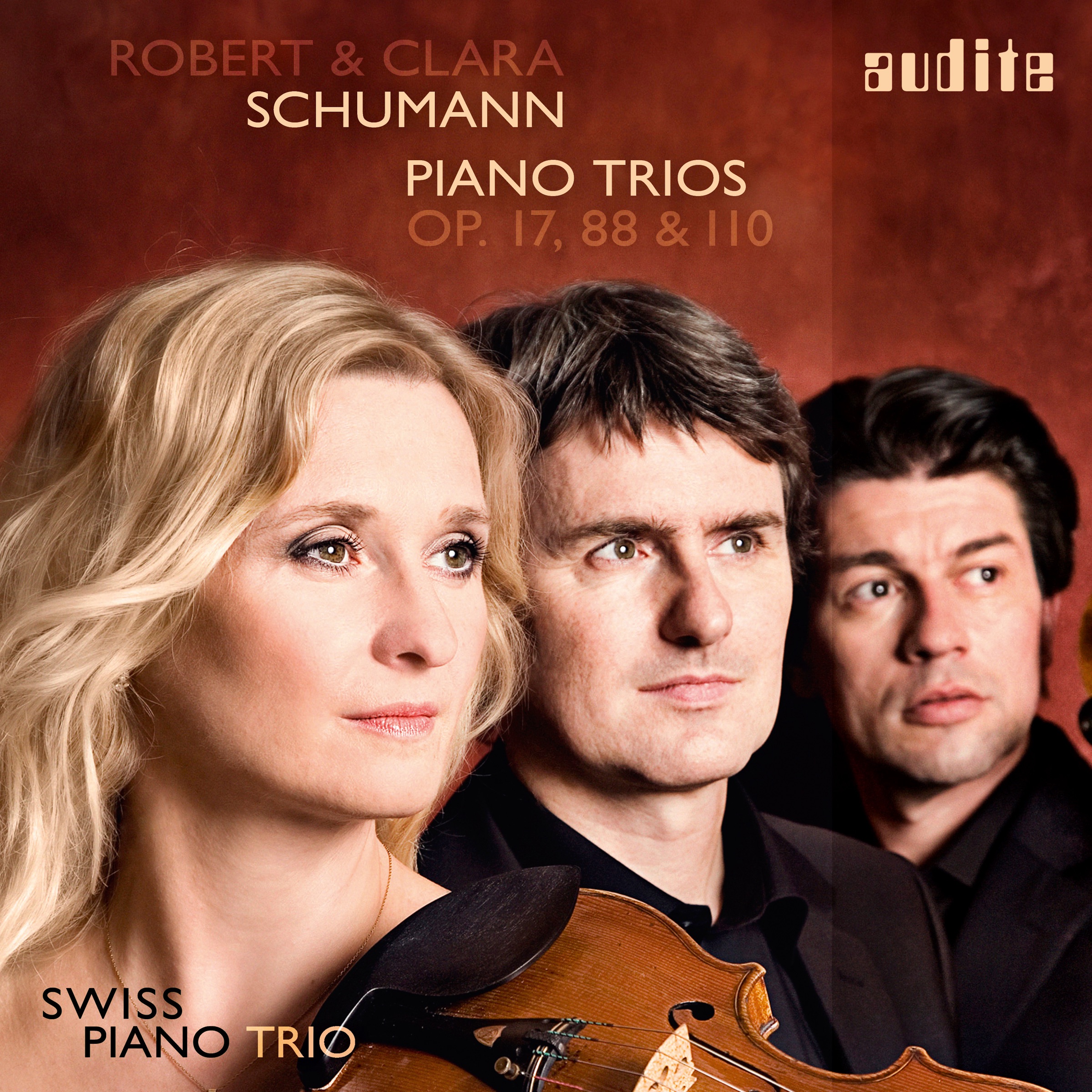 Robert & Clara Schumann: Piano Trios Op. 17, 88 & 110 album cover