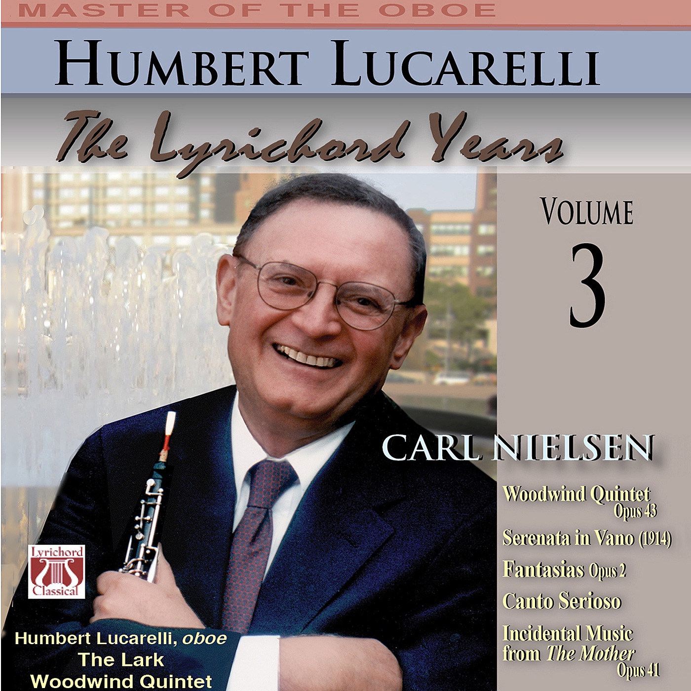 Carl Nielsen - Woodwind Quintet Opus 43, Seranata in Vano, and other works album cover