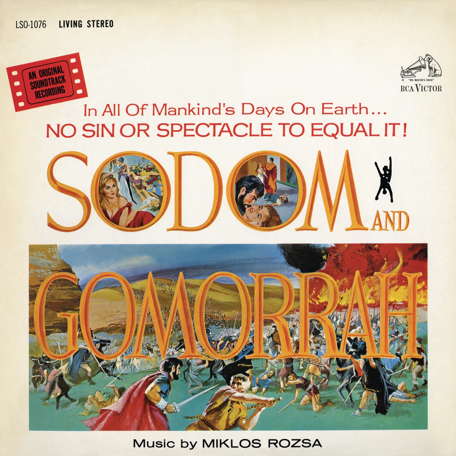 Sodom & Gomorrah (Original Soundtrack Recording) album cover