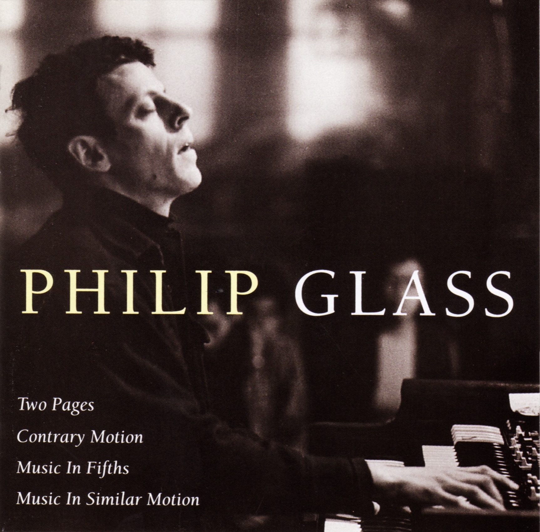 Glass: Two Pages, Contrary Motion, Music In Fifths, Music In Similar Motion album cover