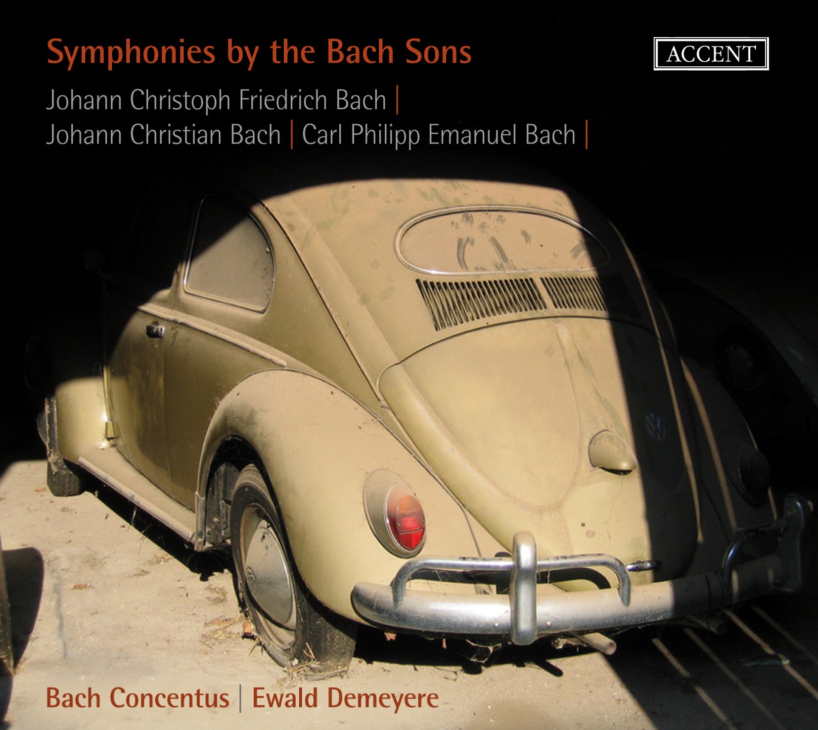 Symphonies by the Bach Sons album cover
