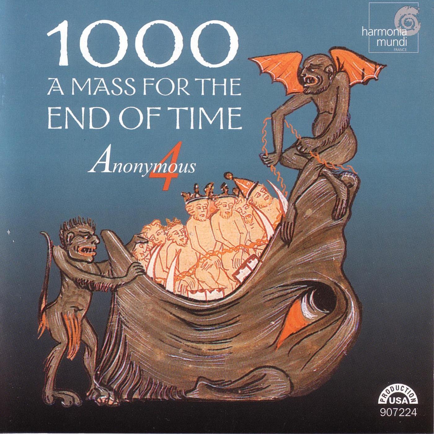 1000: A Mass for the End of Time - Medieval Chant and Polyphony for the Ascension album cover