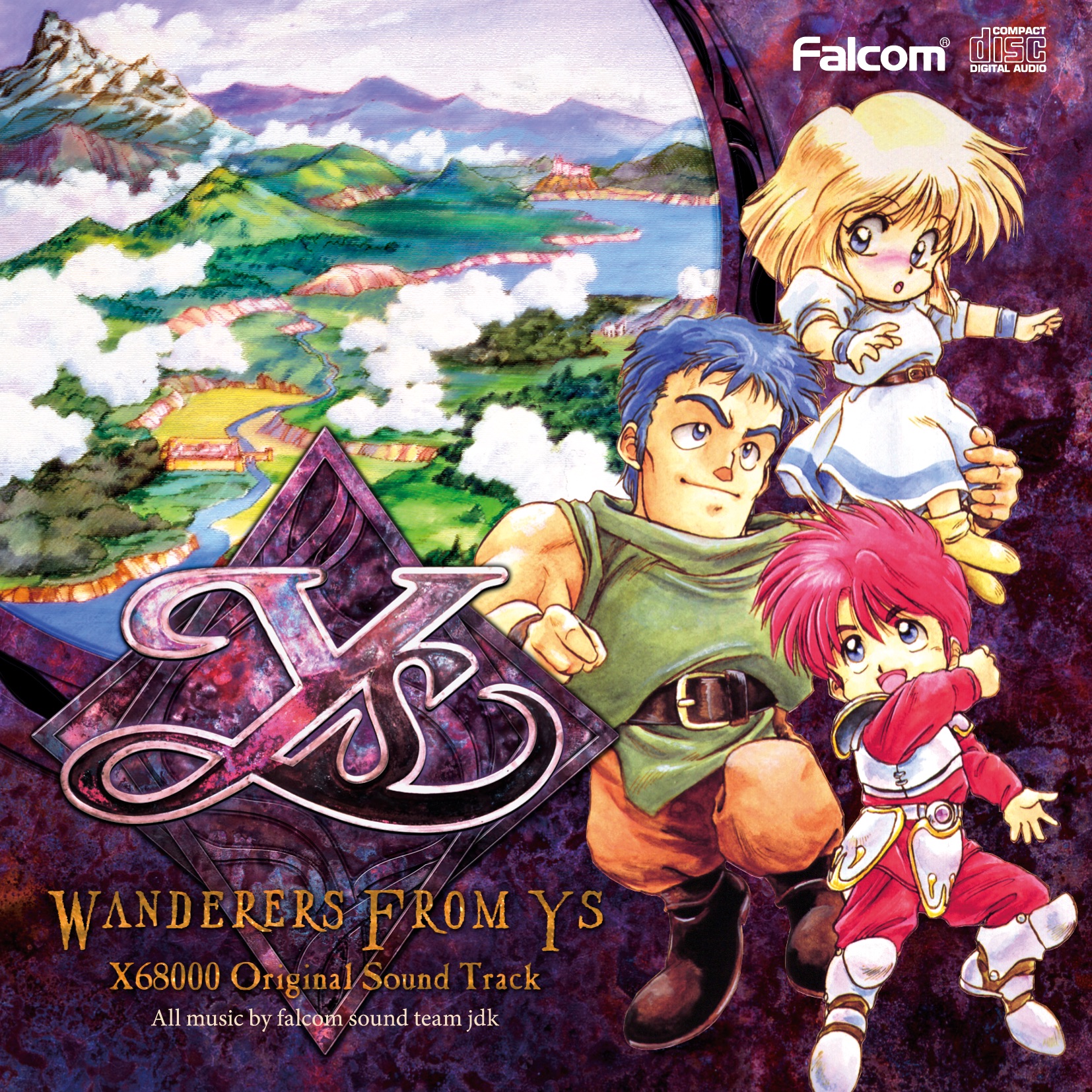 WANDERERS FROM Ys X68000 Original Sound Track album cover