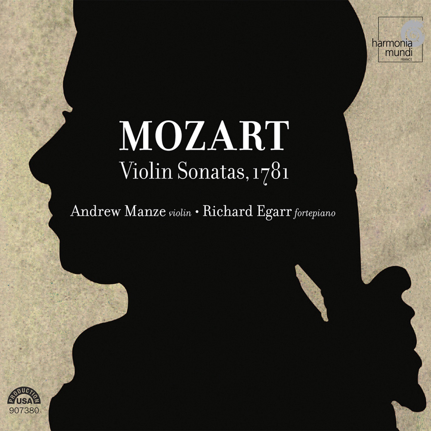 Mozart: Violin Sonatas, 1781 album cover