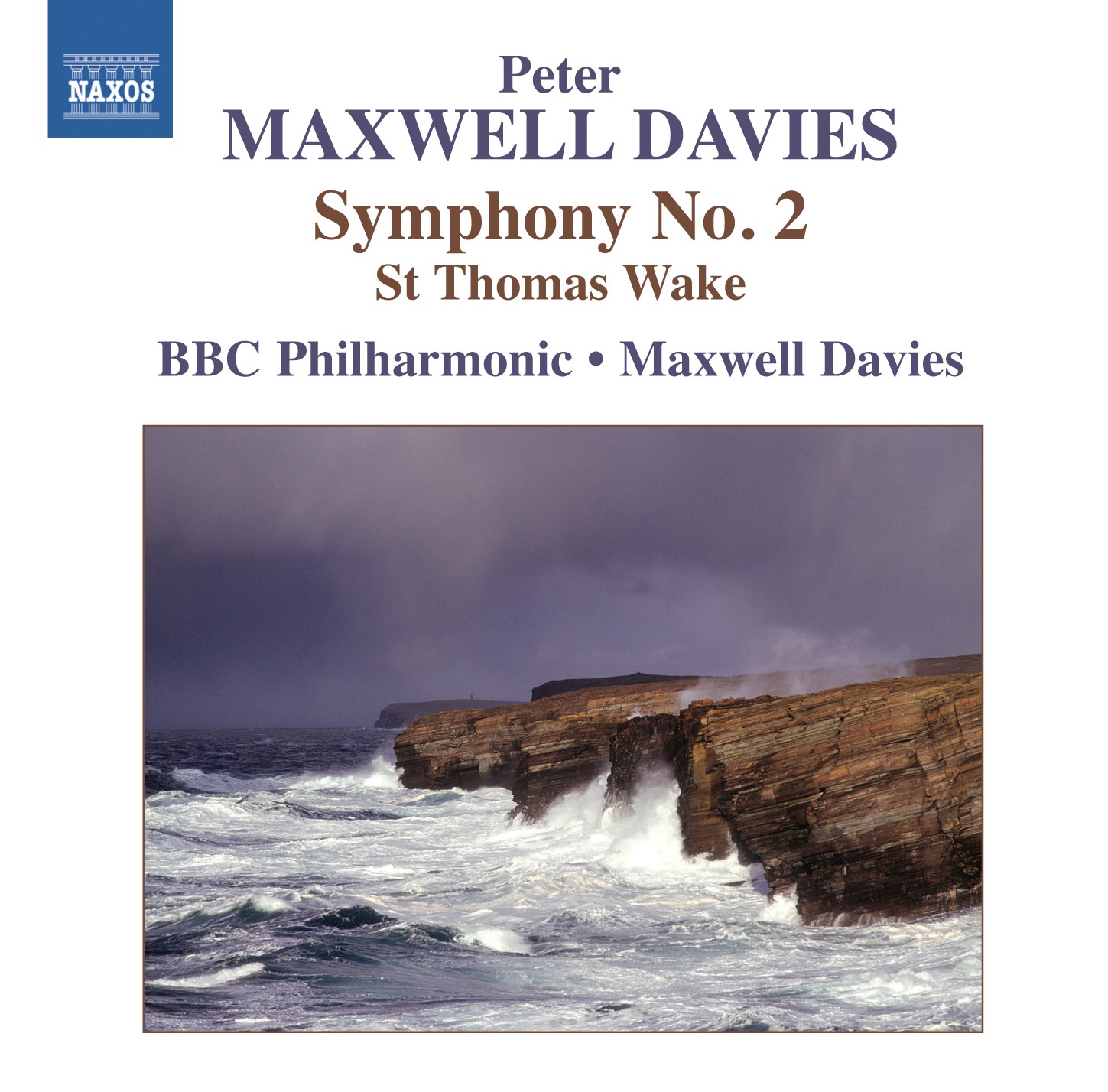 Maxwell Davies: Symphony No. 2; St. Thomas Wake album cover