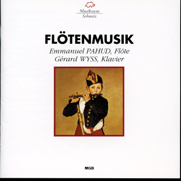 C.P.E. Bach, Ferroud, Fauré, Ferneyhough & Prokofiev: Flötenmusik album cover