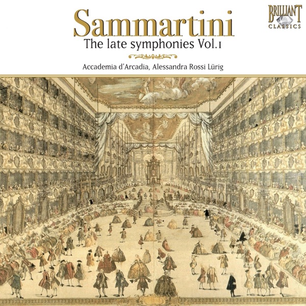 Sammartini: The Late Symphonies, Vol. I album cover