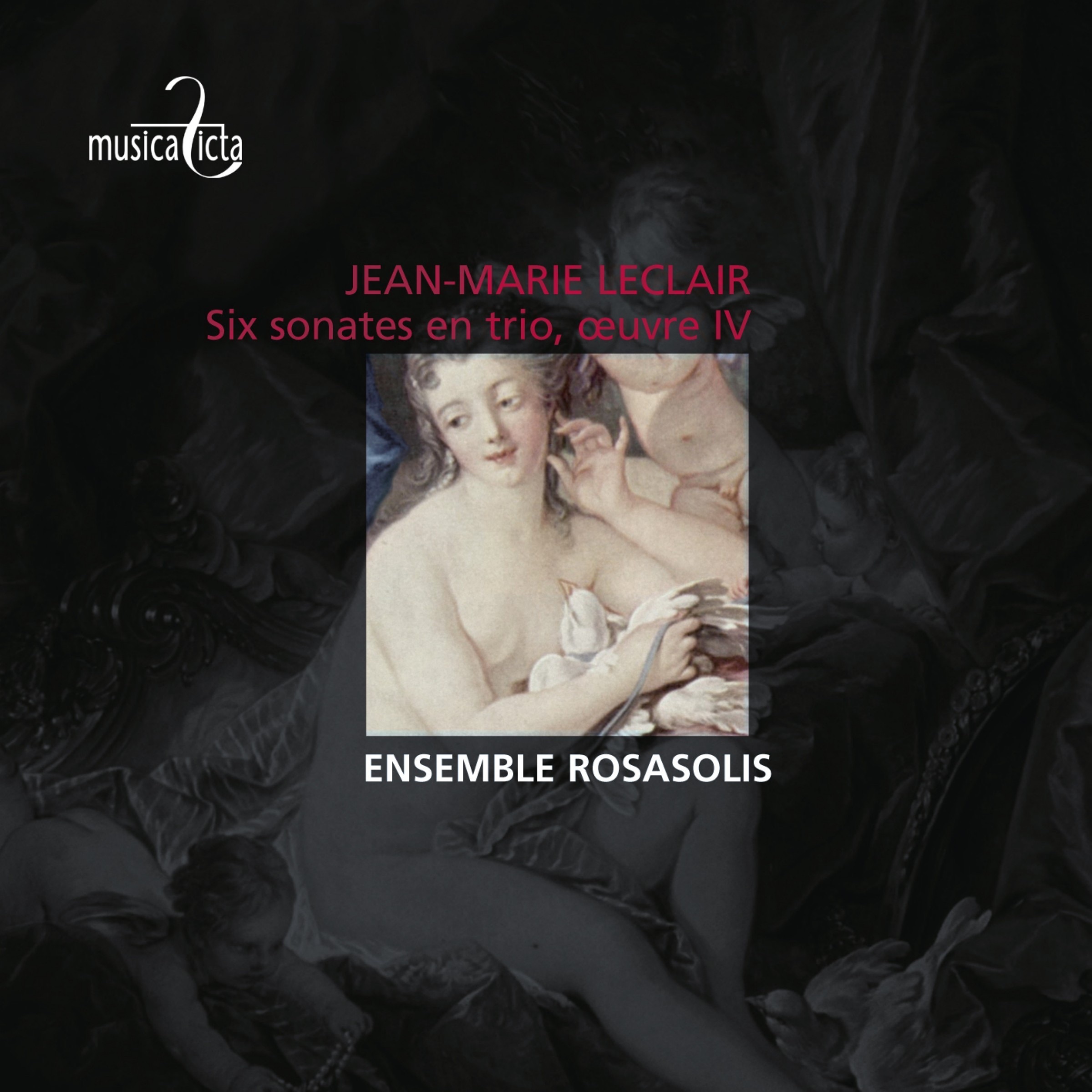 Leclair: Six sonates en trio pour deux violons et la basse continue, Œuvre IV album cover
