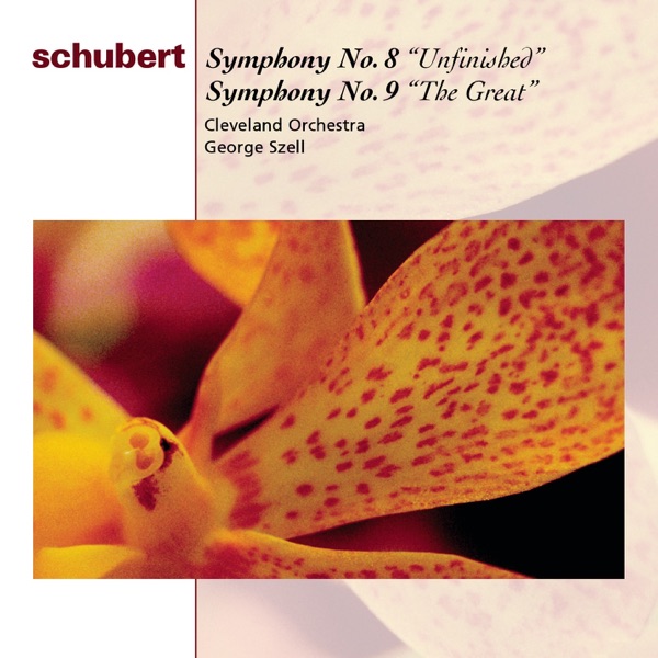 Schubert: Symphonies No. 8 "Unfinished"  and No. 9 "The Great" album cover