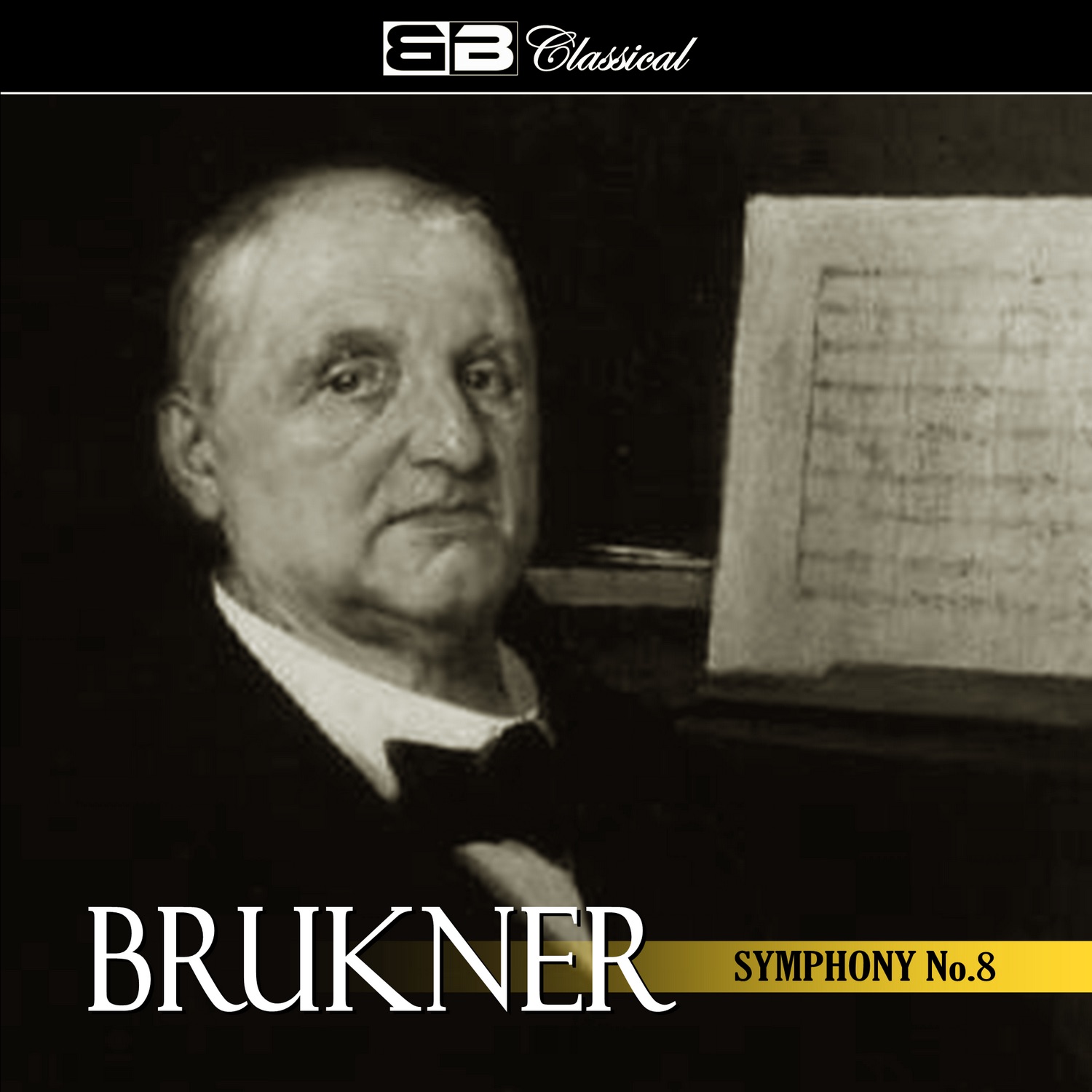 Brukner Symphony No. 8 album cover
