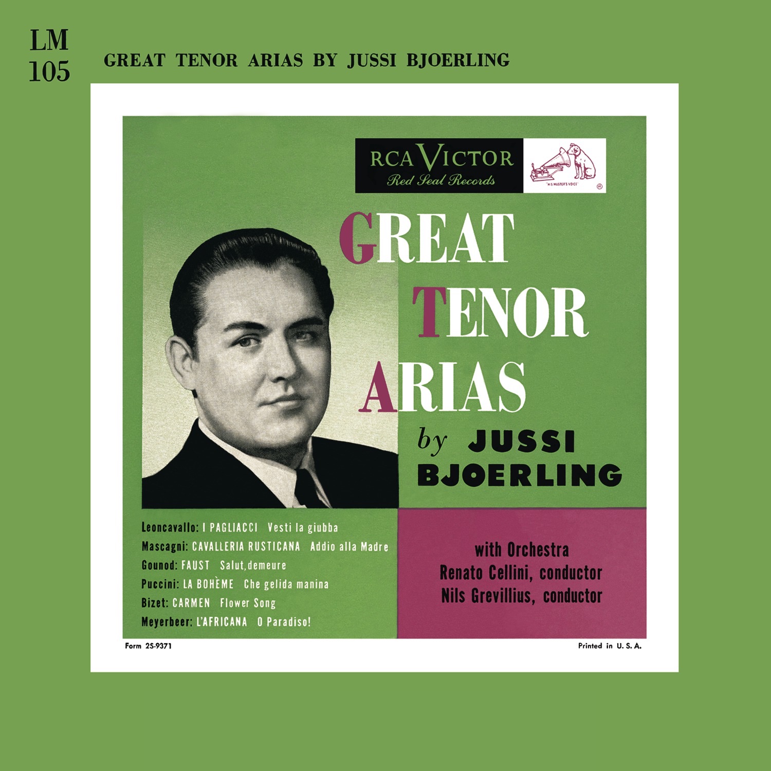 Great Tenor Arias (Remastered) album cover