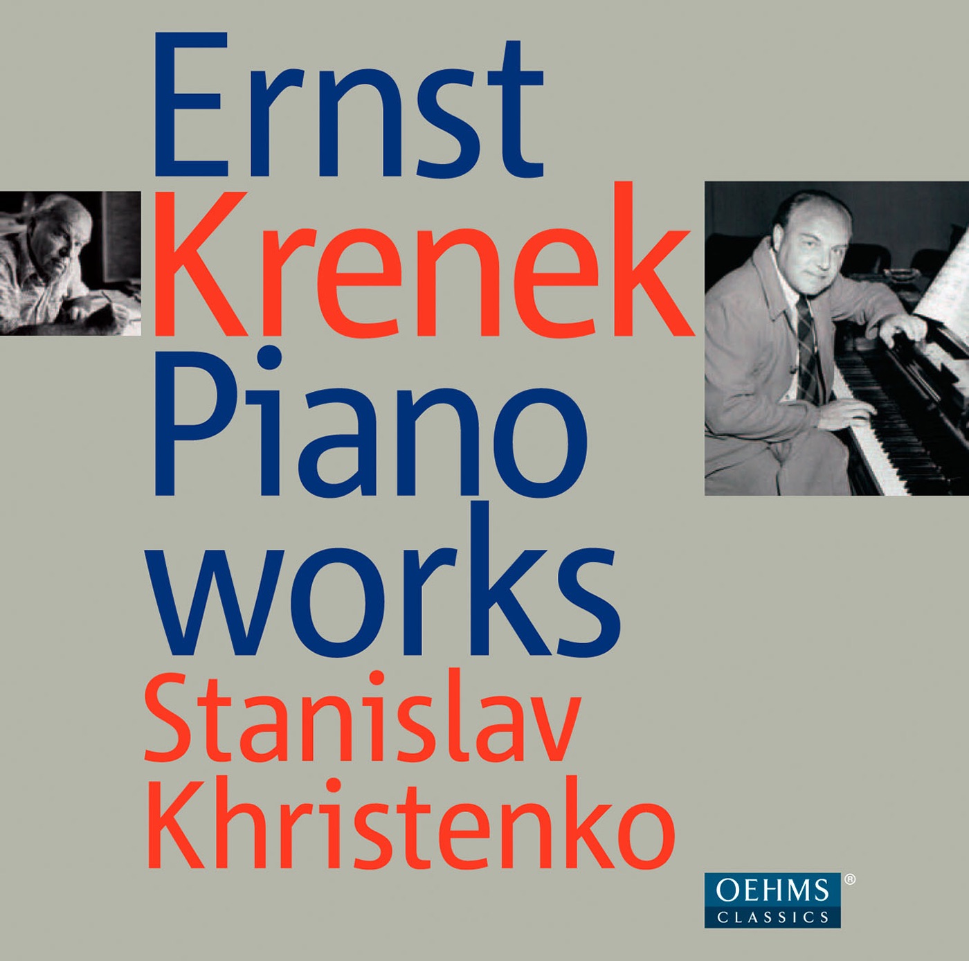 Krenek: Piano Works album cover