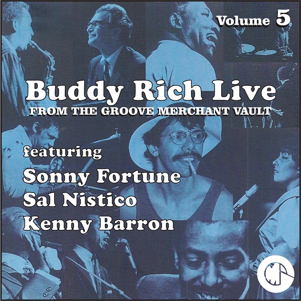 Buddy Rich Live: From the Groove Merchant Vault album cover