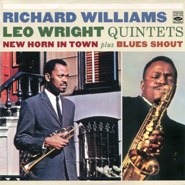 New Horn in Town / Blues Shout (feat. Richard Wyands, Junior Mance, Reggie Workman, Art Davis, Bobby album cover