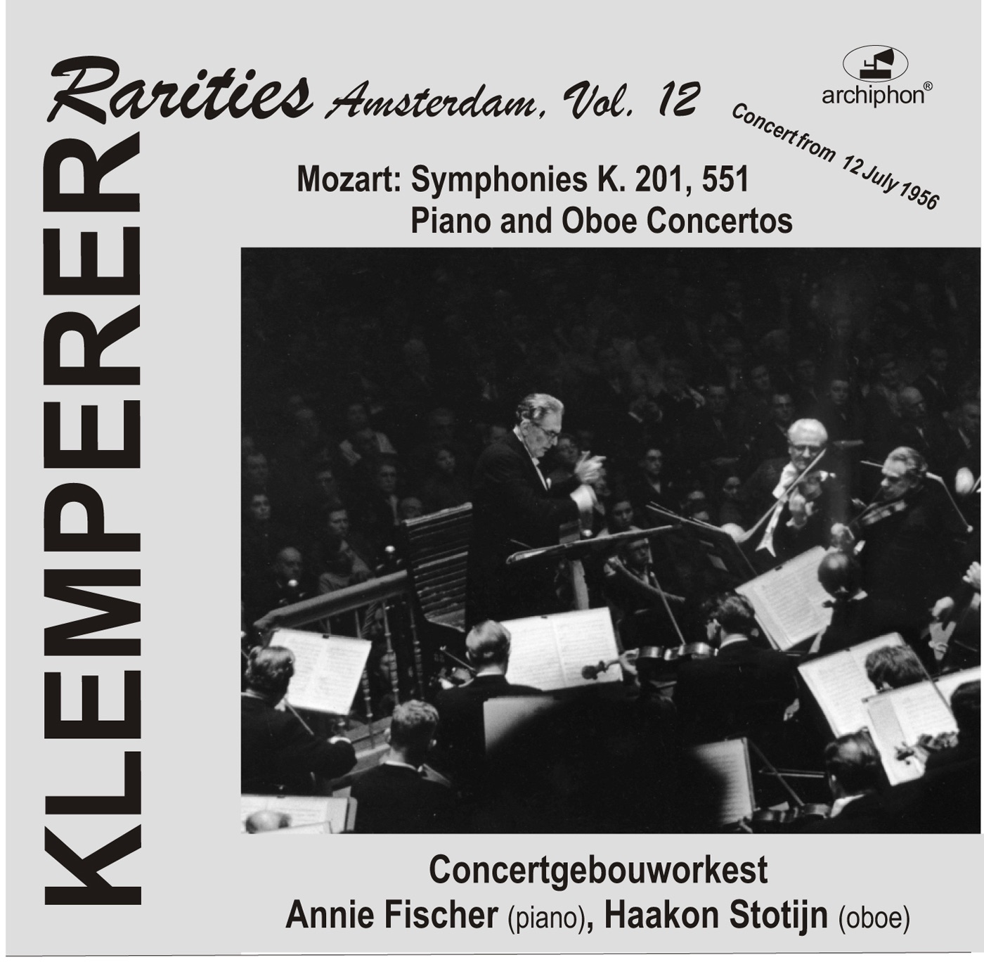 Klemperer Rarities: Amsterdam, Vol. 12 (1950-1956) album cover