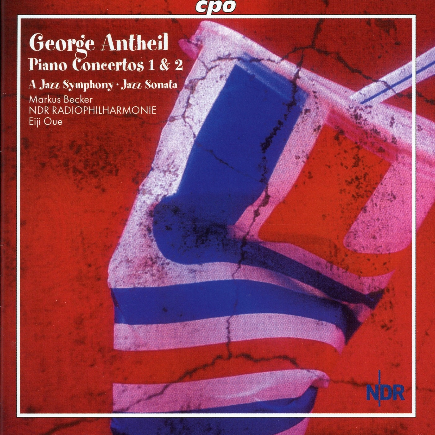 Antheil: Piano Concertos Nos. 1 & 2, A Jazz Symphony, Jazz Sonata - album cover
