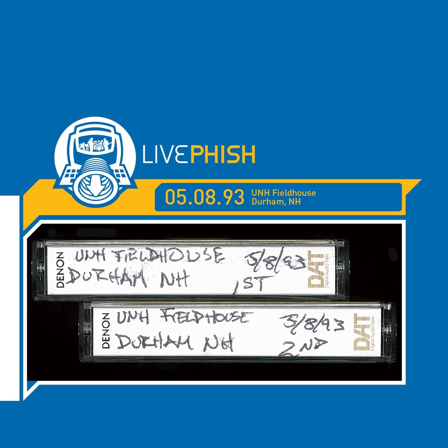 Live Phish 5.08.93 (UNH Fieldhouse - Durham NH) album cover