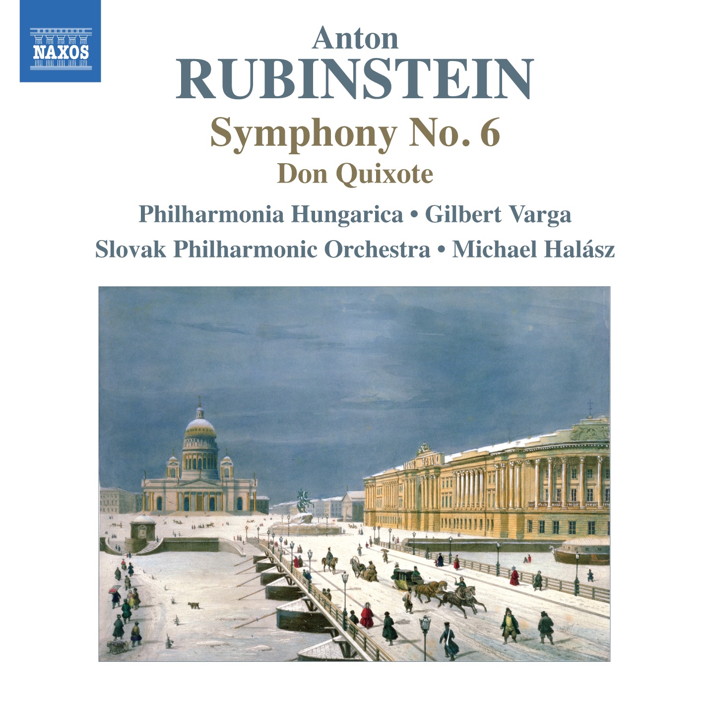 Rubinstein: Symphony No. 6 album cover