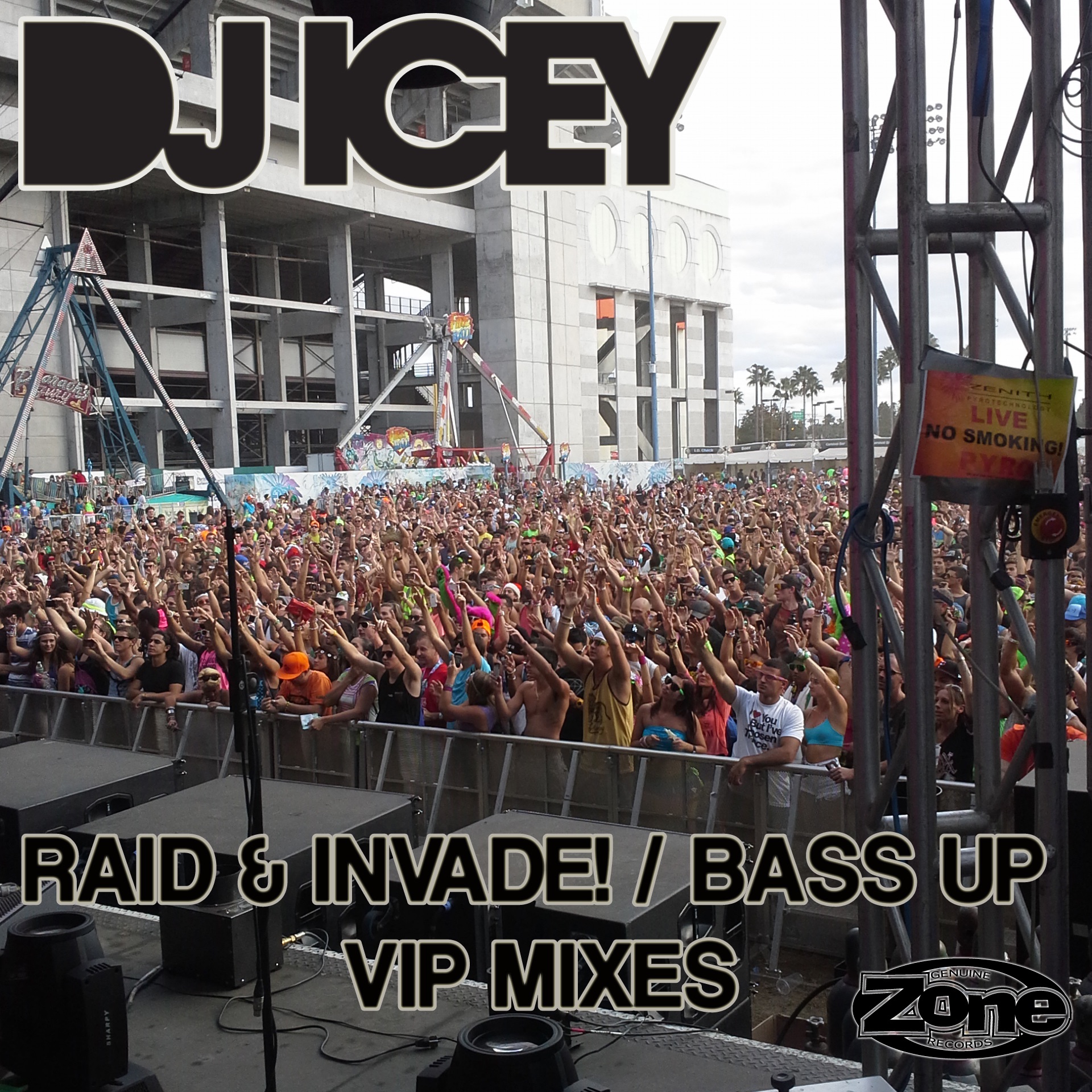 Raid & Invade! / Bass Up (VIP Extended DJ Mixes) - Single album cover