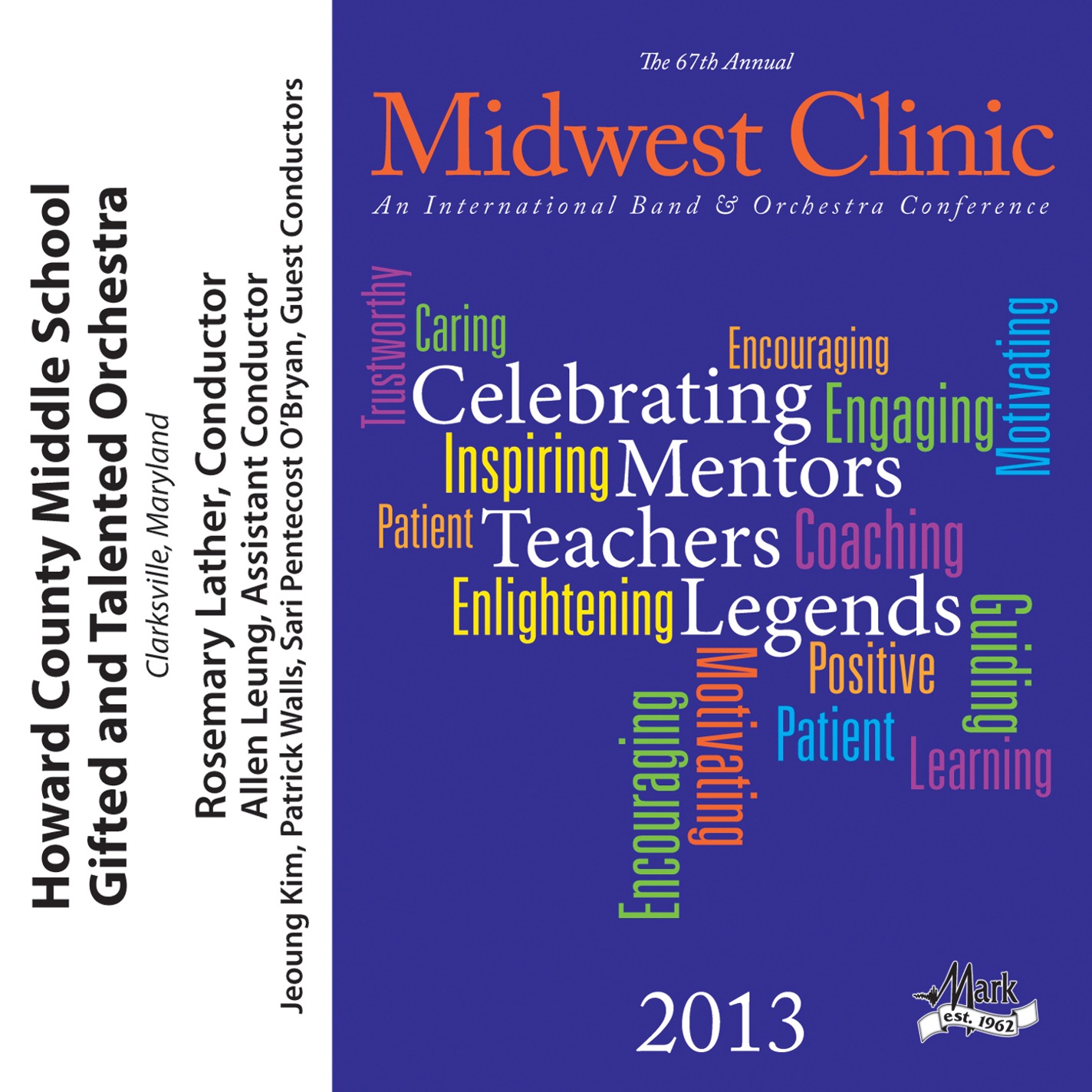 2013 Midwest Clinic: Howard County Middle School Gifted & Talented Orchestra album cover