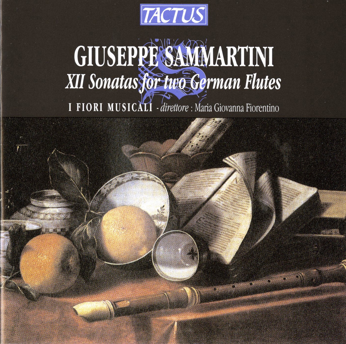 Sammartini: XII Sonatas for two German Flutes album cover