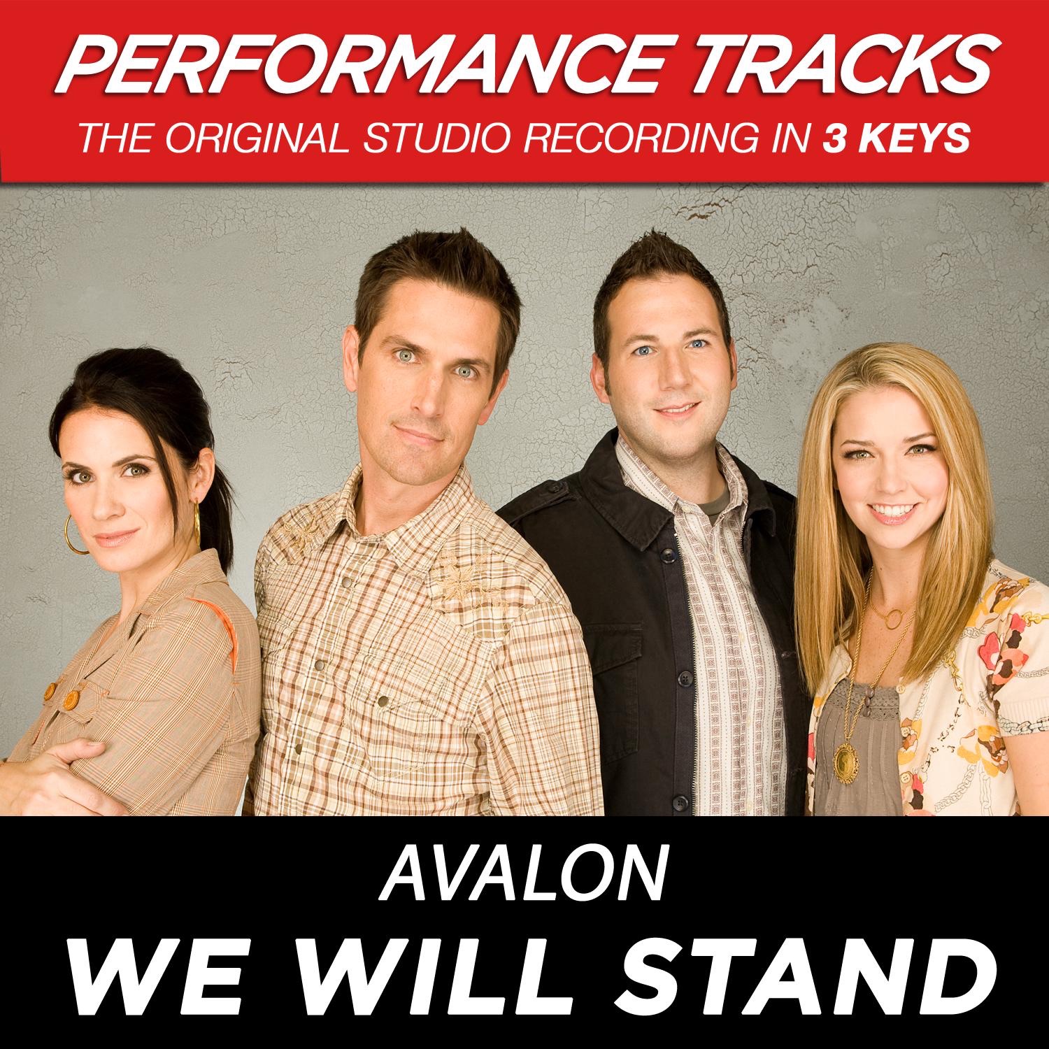 We Will Stand (Performance Tracks) - EP album cover