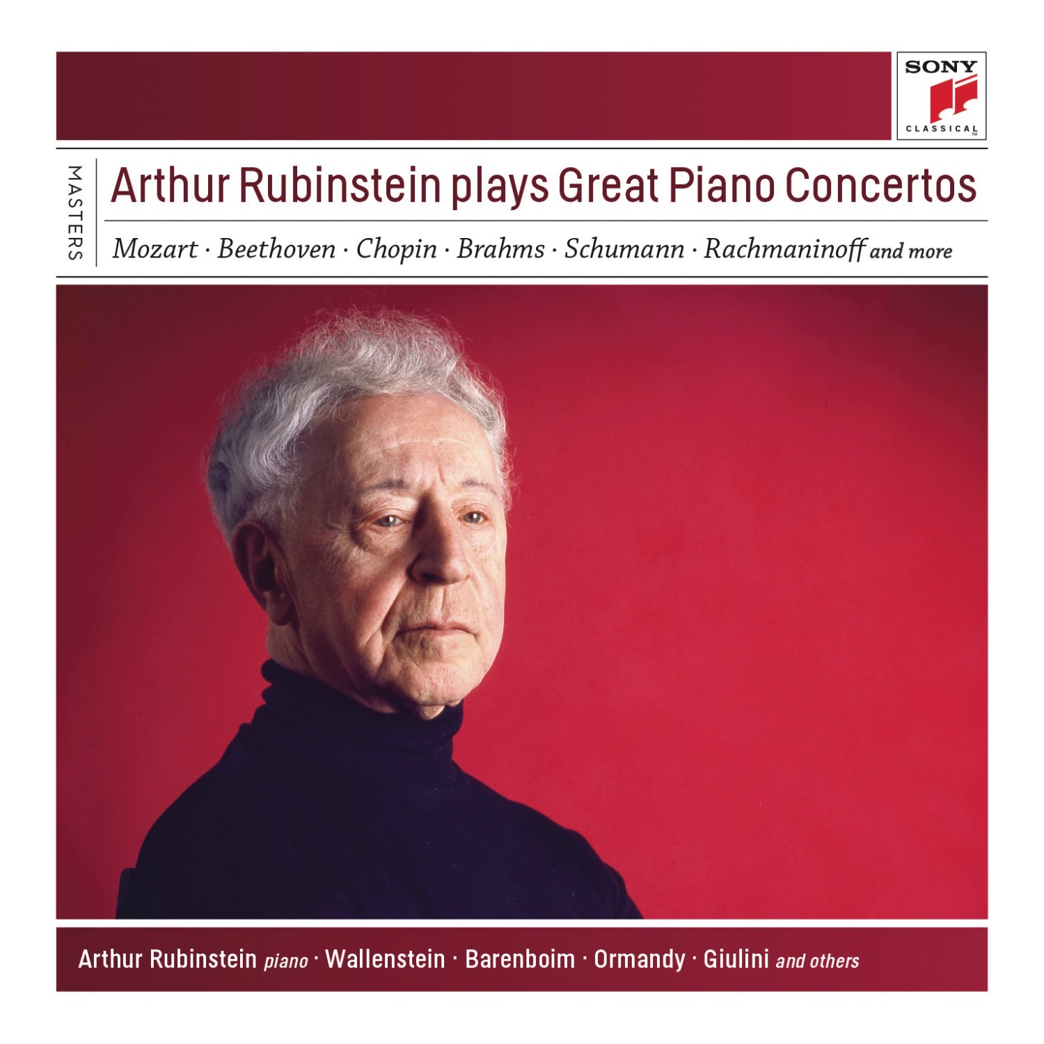 Arthur Rubinstein Plays Great Piano Concertos album cover