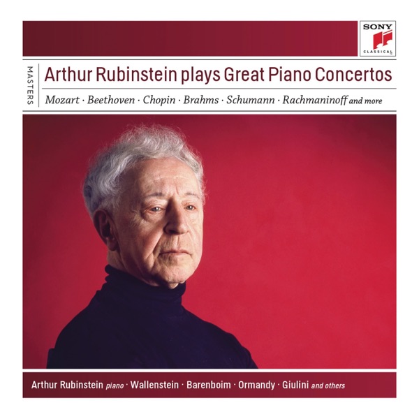 Arthur Rubinstein Plays Great Piano Concertos album cover
