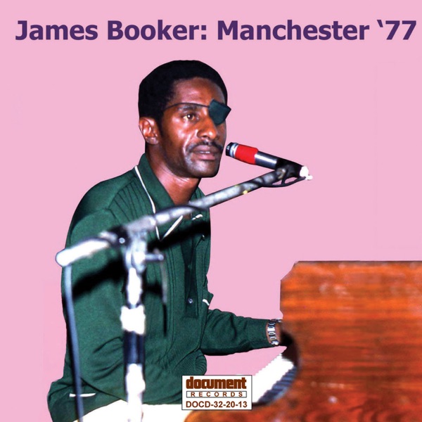James Booker: Manchester '77 album cover