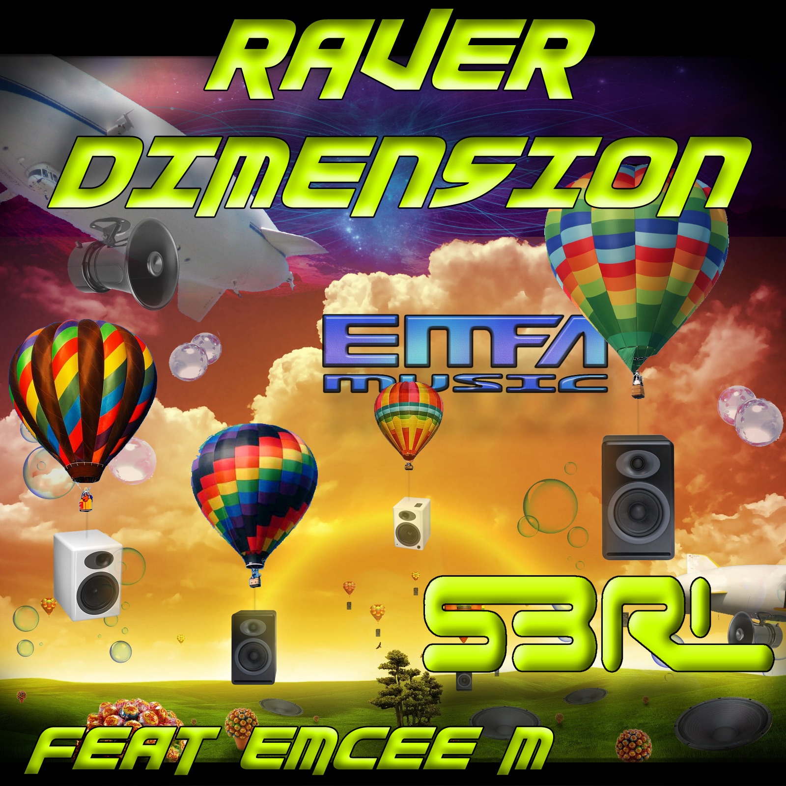 Raver Dimension - Single album cover