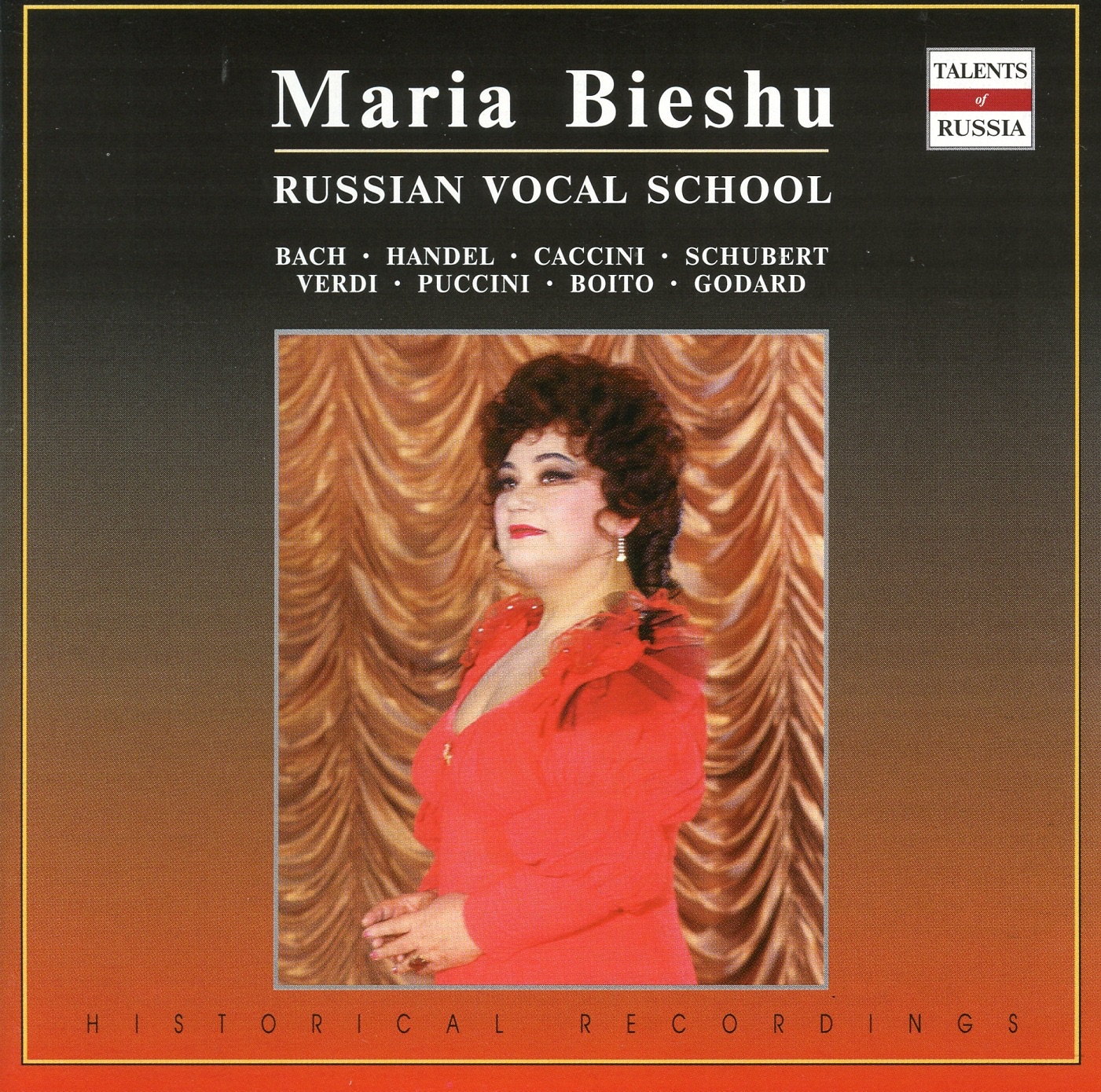 Russian Vocal School - Maria Bieshu album cover