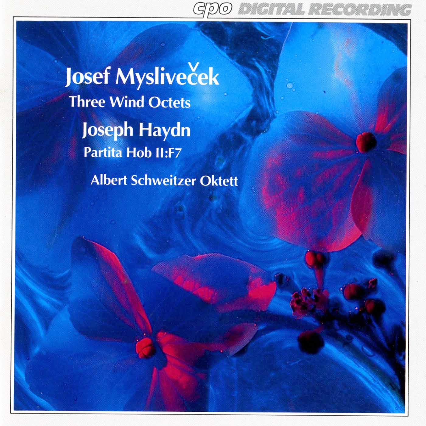 Myslivecek: Three Wind Octets - Haydn: Partita, Hob. II:F7 album cover