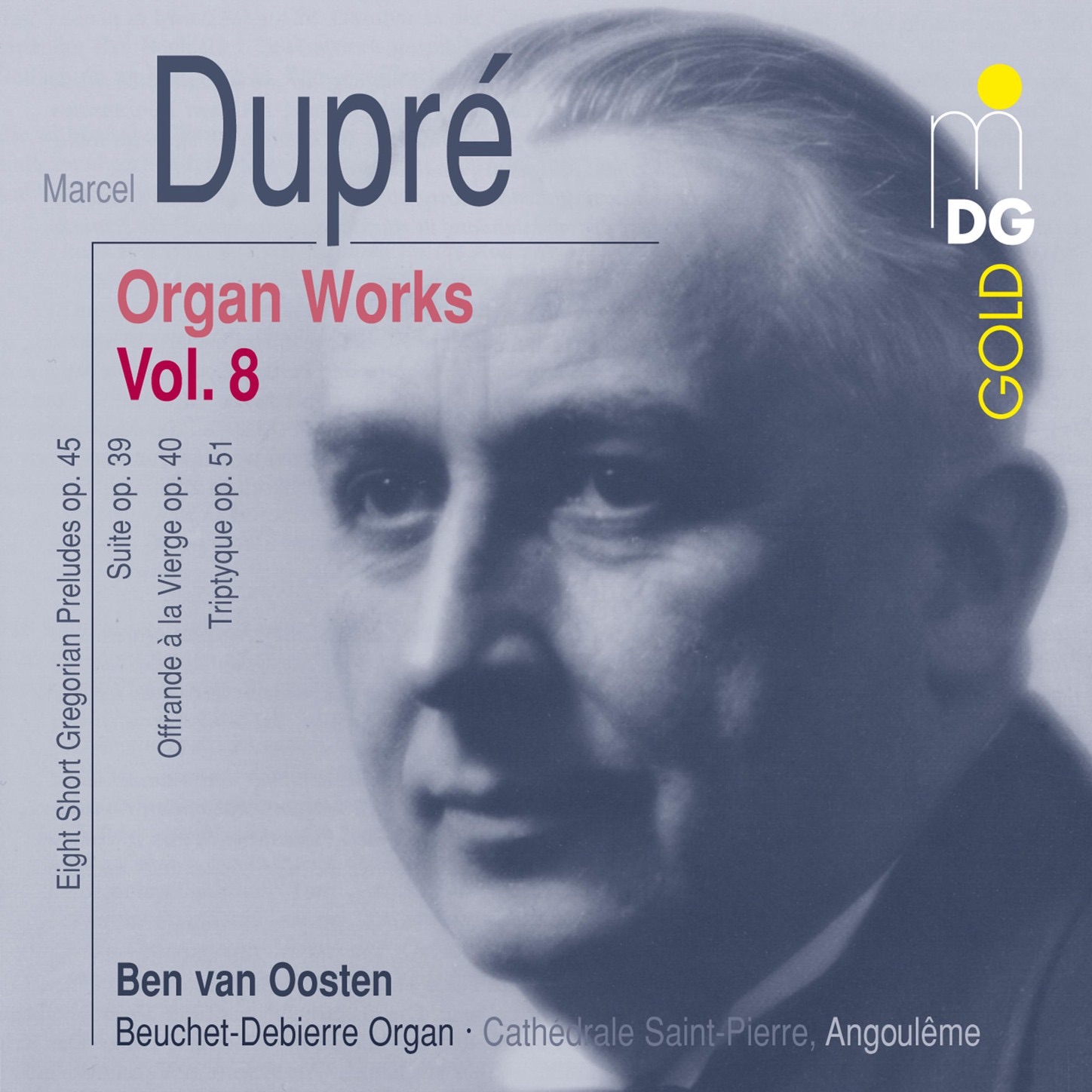 Dupré: Complete Organ Works Vol. 8 album cover