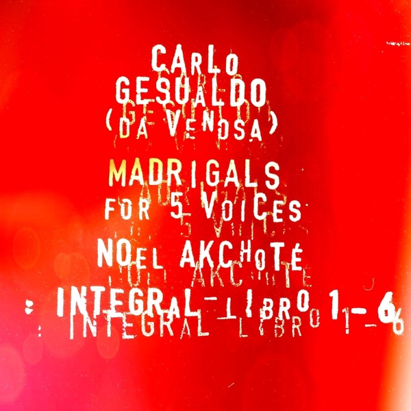 Gesualdo's Integral Madrigals for Five Voices (For Guitar - Second Edition) album cover