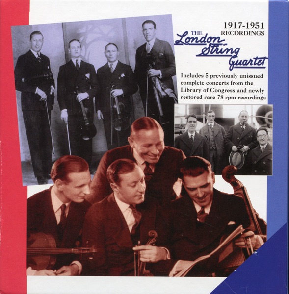 The London String Quartet: 1917-1951 Recordings album cover