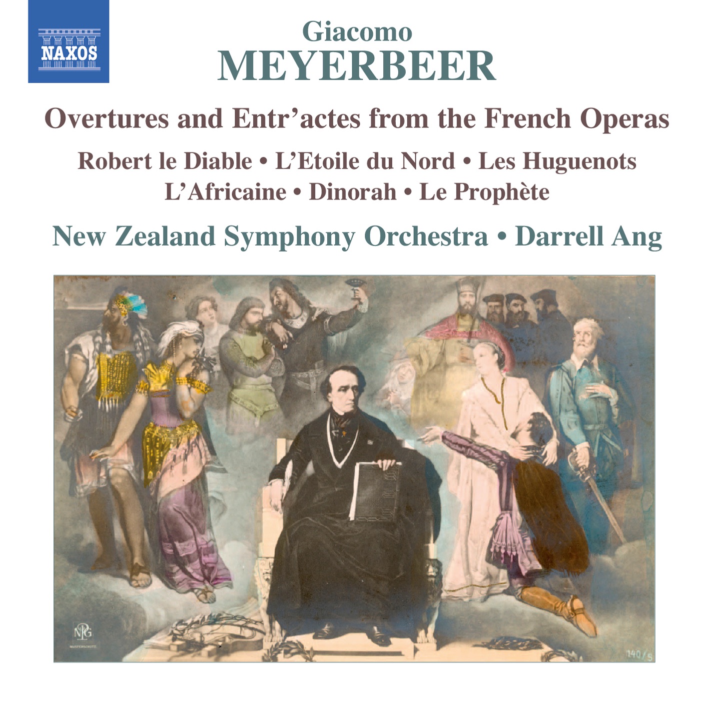Meyerbeer: Overtures & Entr'actes from the French Operas album cover