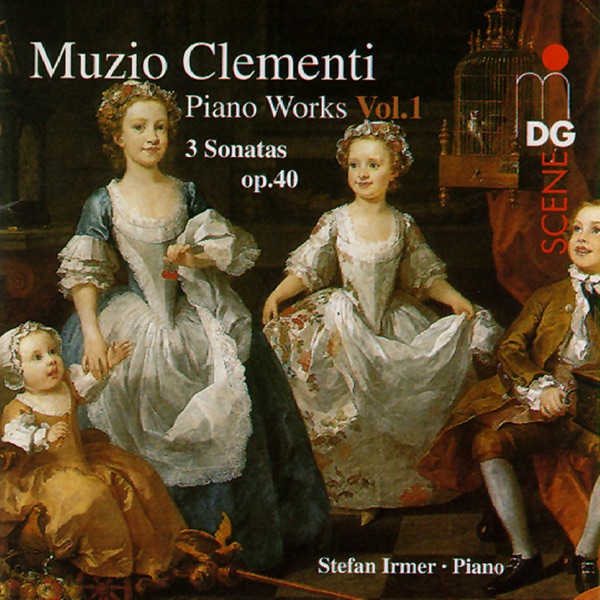 Clementi: 3 Sonatas, Op. 40 album cover