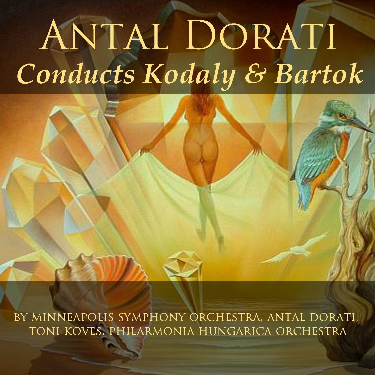 Antal Dorati Conducts Kodaly & Bartók album cover