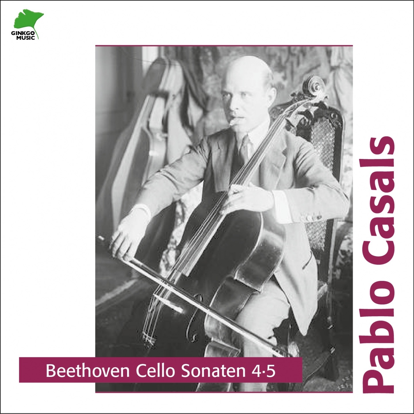 Beethoven: Cello Sonatas 4, 5 album cover