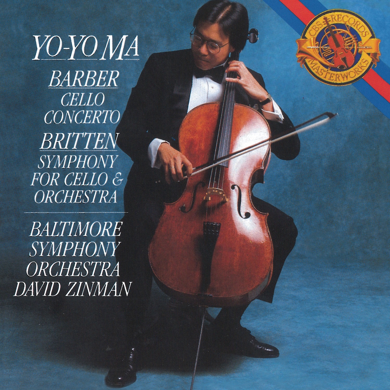 Barber: Cello Concerto - Britten: Symphony for Cello & Orchestra album cover
