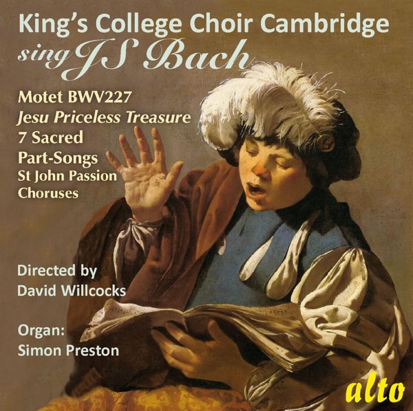 King's College Choir Cambridge Sings J.S. Bach album cover