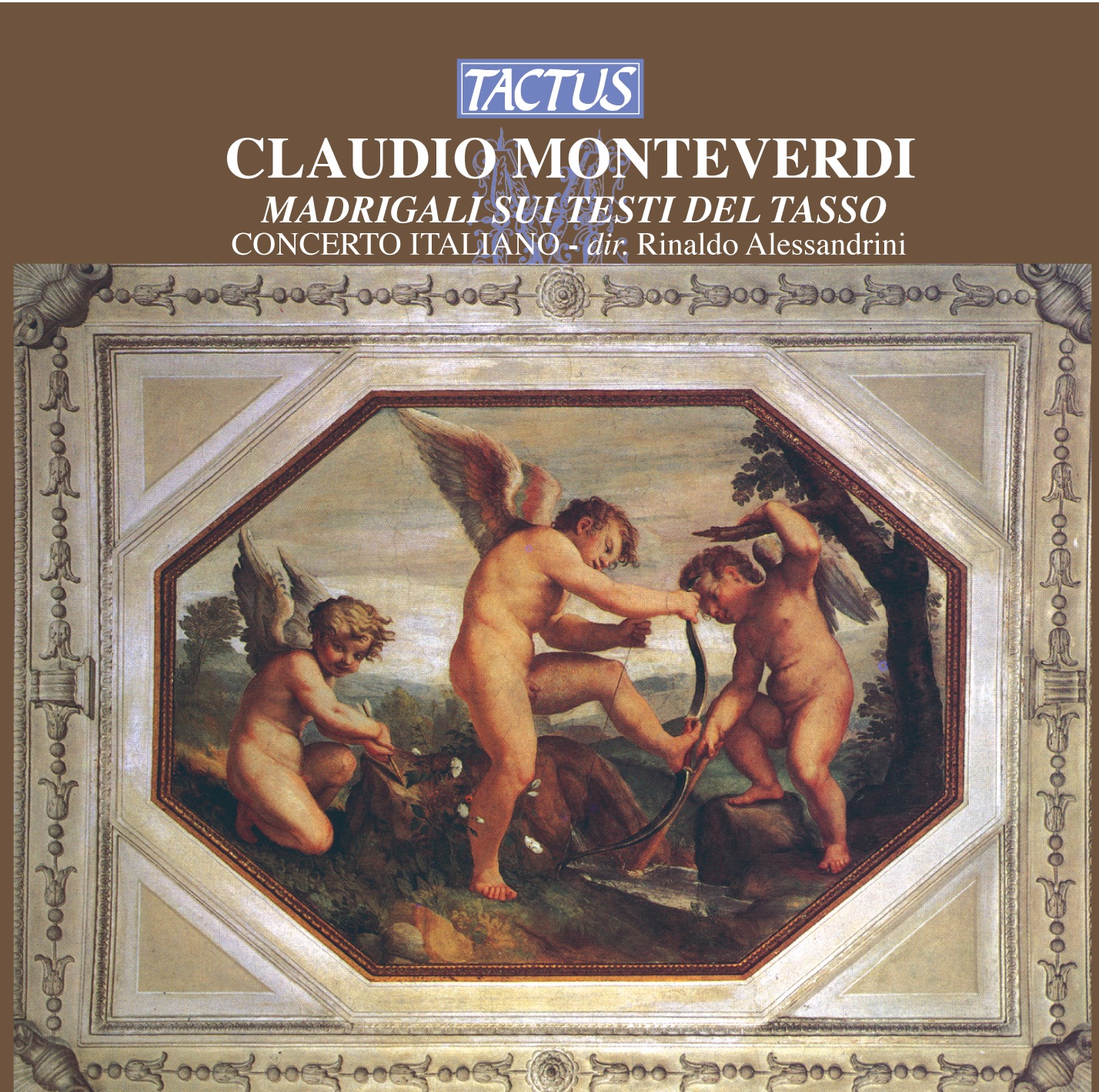 Monteverdi: Madrigali sui testo del Tasso dal I, II, III e IV libro dei madrigali album cover