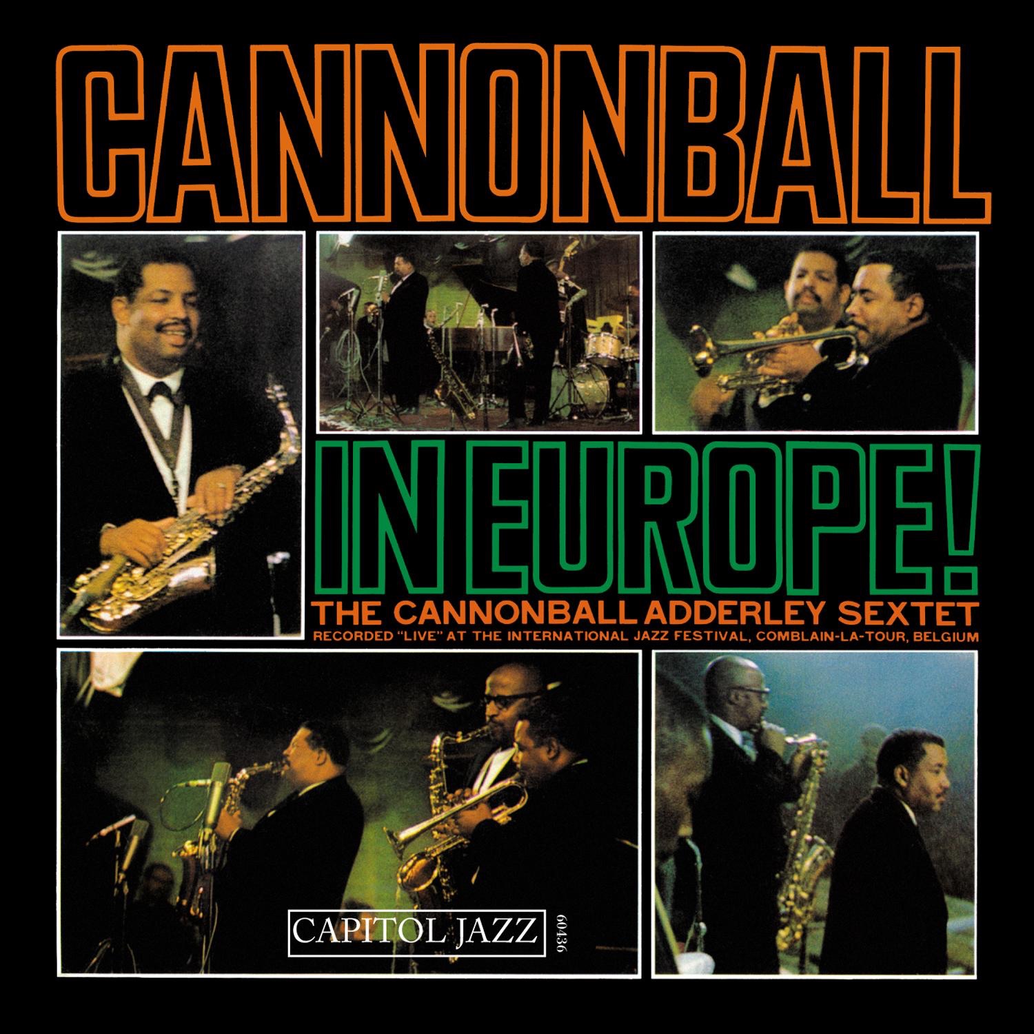 Cannonball In Europe album cover