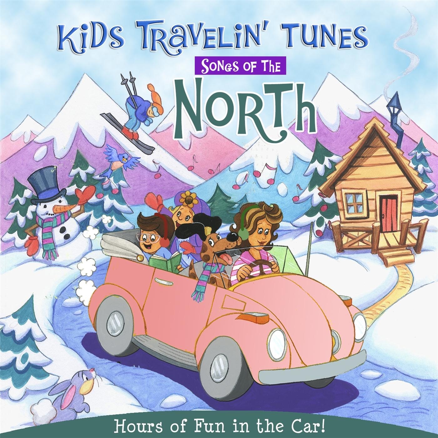 Kids Travelin' Tunes: Songs of the North album cover