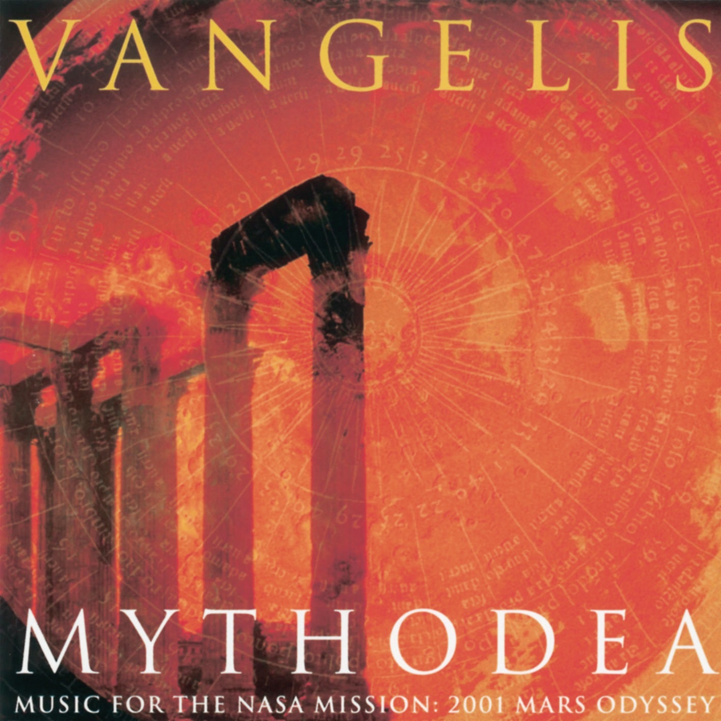 Mythodea. Music for the NASA Mission, 2001 Mars Odyssey (Bonus Track Edition) album cover