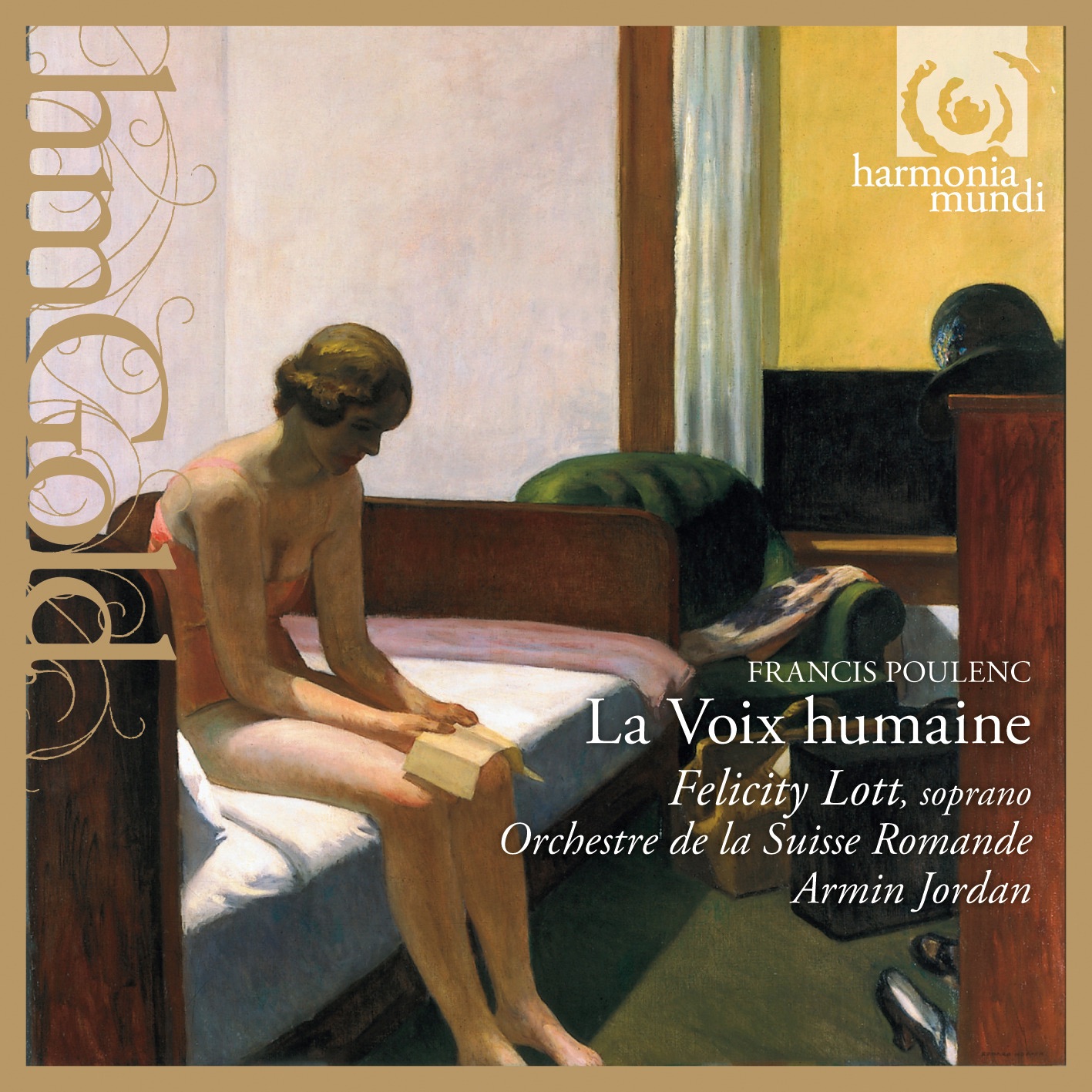 Francis Poulenc: La voix humaine album cover