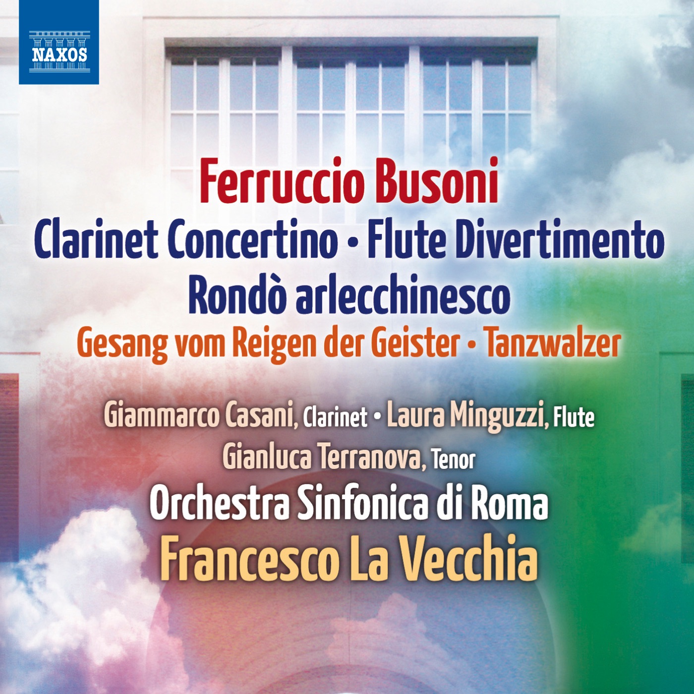 Busoni: Lustspielouverture - Rondo arlecchinesco - Clarinet Concertino - Divertimento - Tanzwalzer album cover