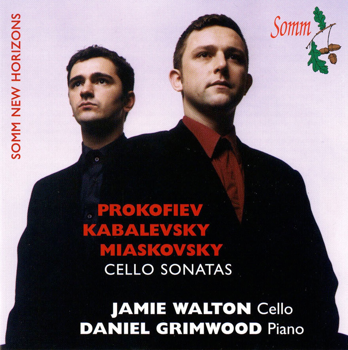 Prokofiev, Kabalevsky, & Myakovsky: Cello Sonatas album cover