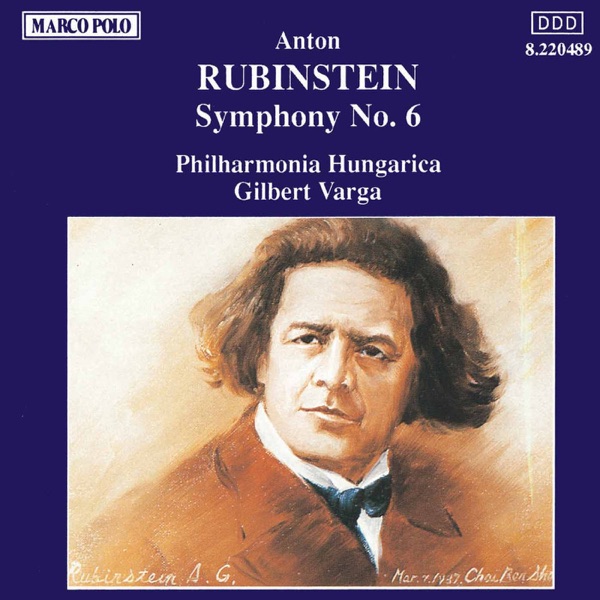 Rubinstein: Symphony No. 6 album cover